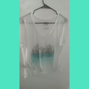 Reflected city shirt